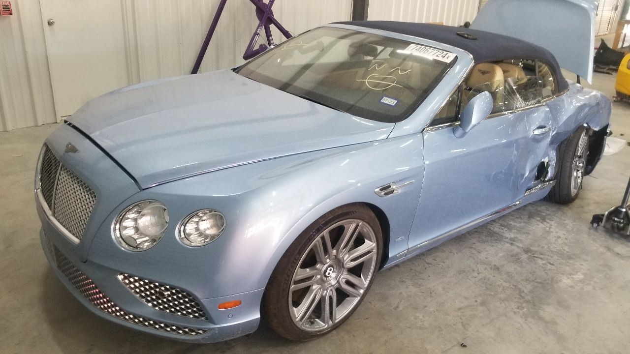 16 BENTLEY CONTINENTAL GTC 6.0L W12 COOLANT RESERVOIR OVERFLOW 3W0121407