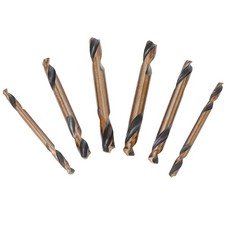 HSS Double End Twist Drill Bit 3mm-5.2mm for Stainless Steel Iron Wood Plastics