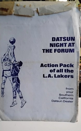 1974-75 Los Angeles Lakers Team Photo Set