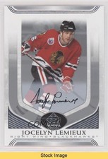 2020 SP Signature Edition Legends Silver Script Jocelyn Lemieux #224 READ 0t02