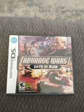 Advance Wars: Days of Ruin (Nintendo DS, 2008) Complete With Box And Manual Mint