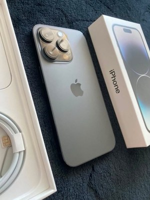 Apple iPhone 14 Pro 128 GB   Titan Schwarz   Sehr guter Zustand