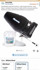 Foamdaddy Large Foam Cannon Machine American Made