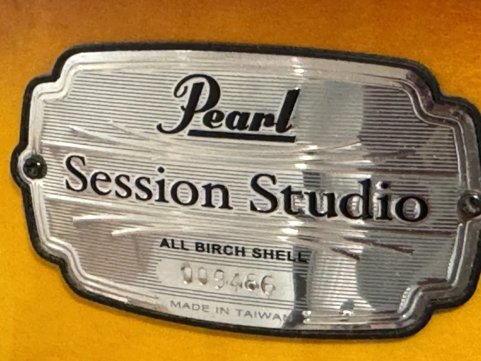 Pearl Session Studio Drum Set All Birch Shells 5 Piece Sunburst Lacquer Drumset - Image 2 of 4