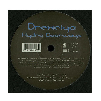Drexciya   Hydro Doorways | 12'' Vinyl Reissue Tresor 137 2014 Techno Electro