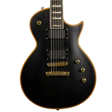 ESP LTD EC-1000 Deluxe Black Electric Guitar W/HSC (Used)