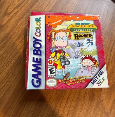 Wild Thornberrys Rambler Nintendo Gameboy Color Box Only *No Game And No Manual