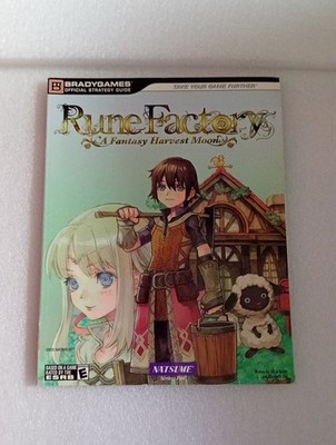 Rune Factory A Fantasy Harvest Moon DS Brady Games Strategy Players Guide Book