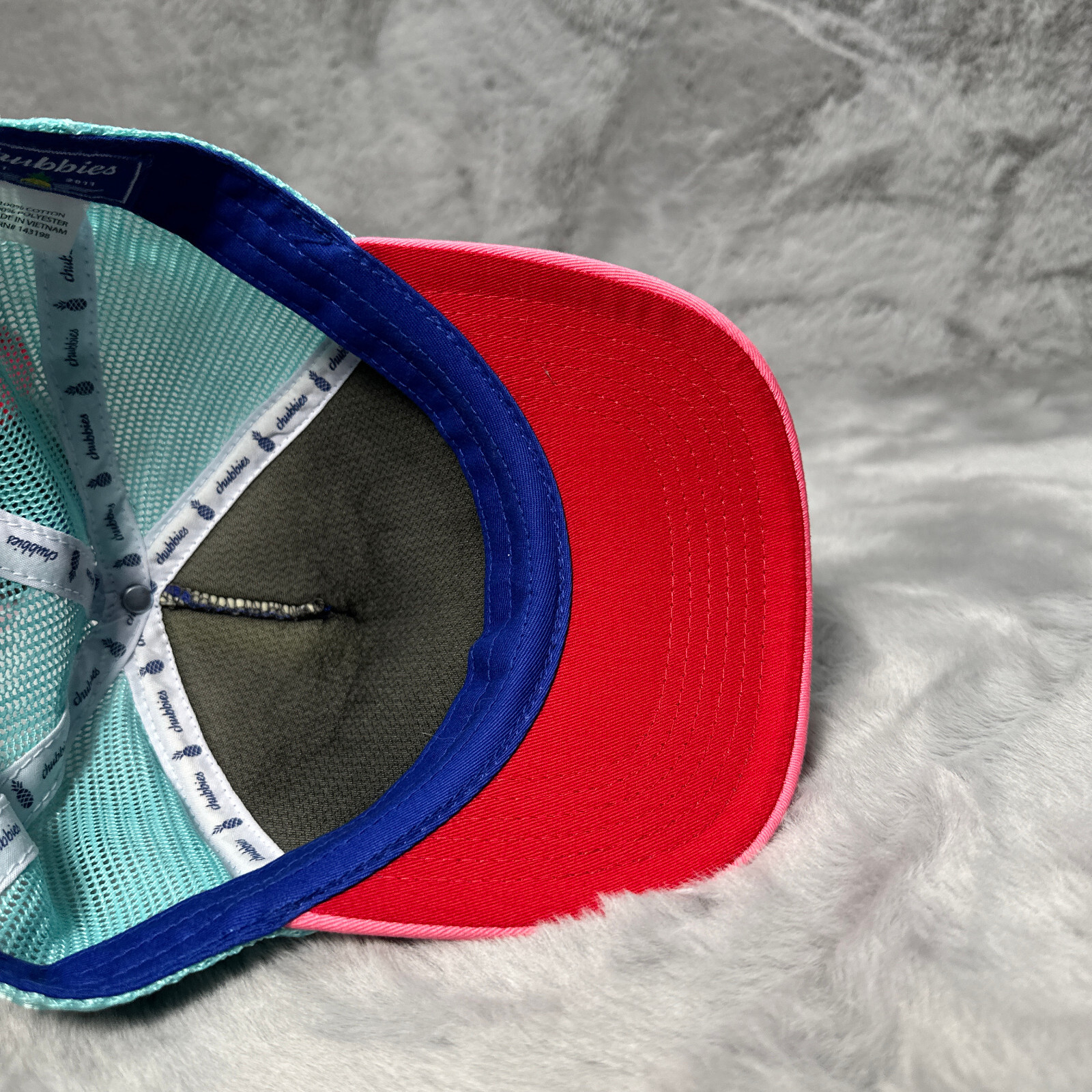 Chubbies Hat Cap Blue Snap Back Trucker Casual  A… - image 6