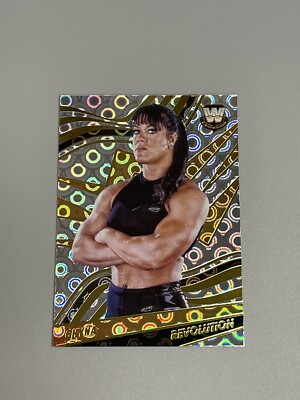 ★chana★ Chyna 2022 Panini Revolution WWE Debut Edition Groove Parallel