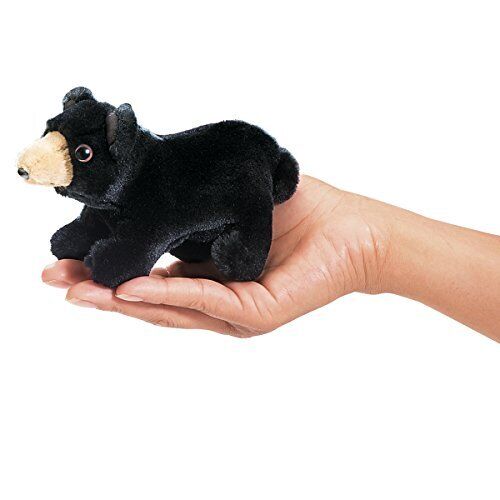 Folkmanis Mini Black Bear Finger Puppet Folkmanis Mini Black Bear Finger Puppet