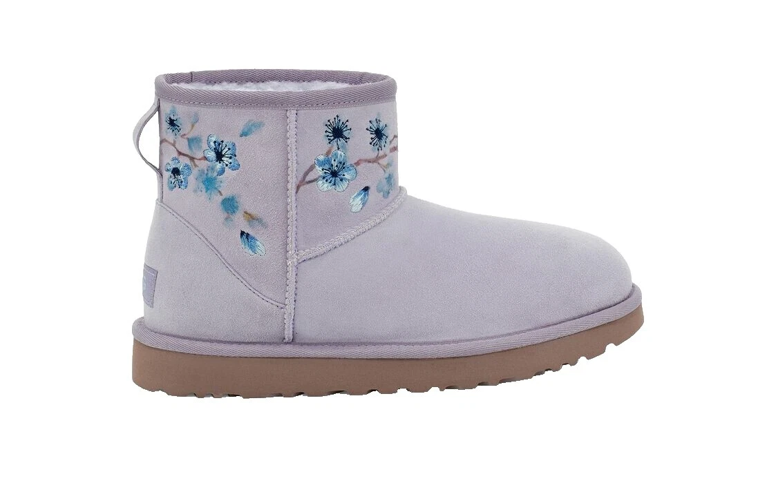 Botas De Ante Floral para De mujer
