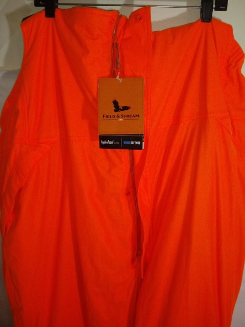 Field & Stream Mens True Pursuit Insulated Bib Blaze Orange Size XL for sale online | eBay