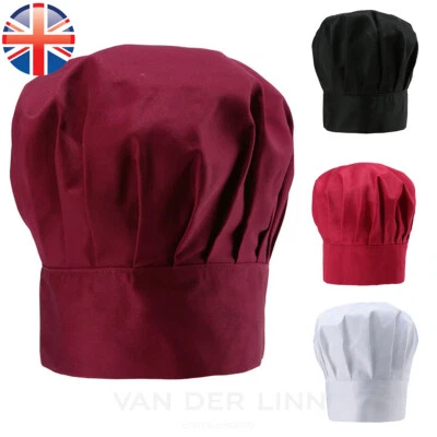 VAN DER LINN VDL Chef Hat Baker Professional Restaurant Hotel Work Wear Kitchen Chef Cap