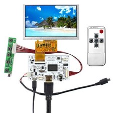 HD LCD Controller Board With 5" 800X480 LCD Screen For Ras Pi
