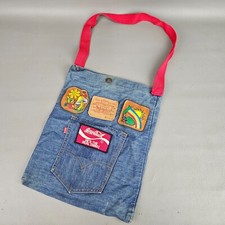 Vintage Levi Strauss 501 Denim Jeans Tote Bag Purse Now Designs San Fransisco