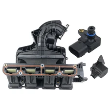 Intake Manifold w/ Runner Control Valve Sensor For 07-17 Jeep Patriot Dodge 2.4L