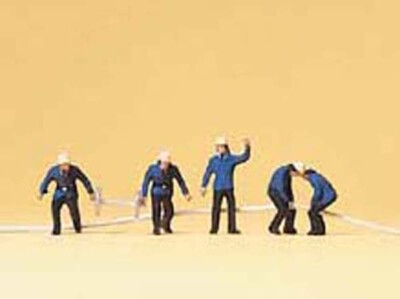 Preiser 79117 - Figuren Feuerwehrmänner - Spur N - NEU