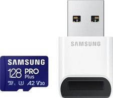 Memory Card Samsung Mb-Md128Sb/Ww, 128 Gb, 180 Mb/S - 130 Mb/S