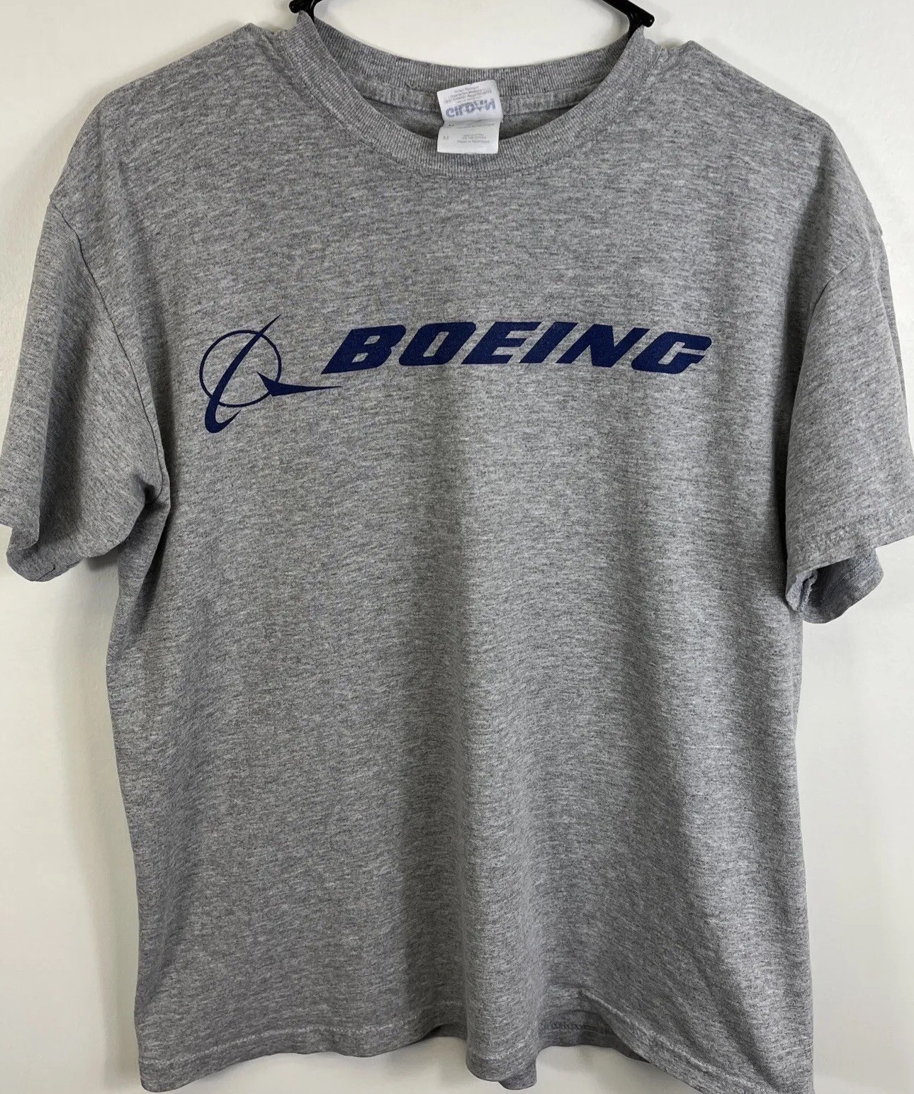 Boeing T Shirt Aircraft Industry Company Jet Flight Airplanes Sz Medium Vtg Y2ks