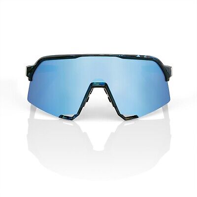 100% S3 Black Holographic Sunglasses, HiPER Blue Multilayer 100% S3 Black Holographic Sunglasses, HiPER Blue Multilayer