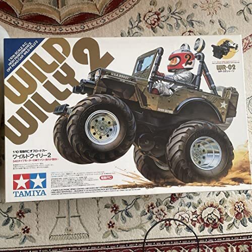 Voiture RC Tamiya 1:10 Wild Willy 2 - Tout-terrain, Modèle Vintage 1999 #58242