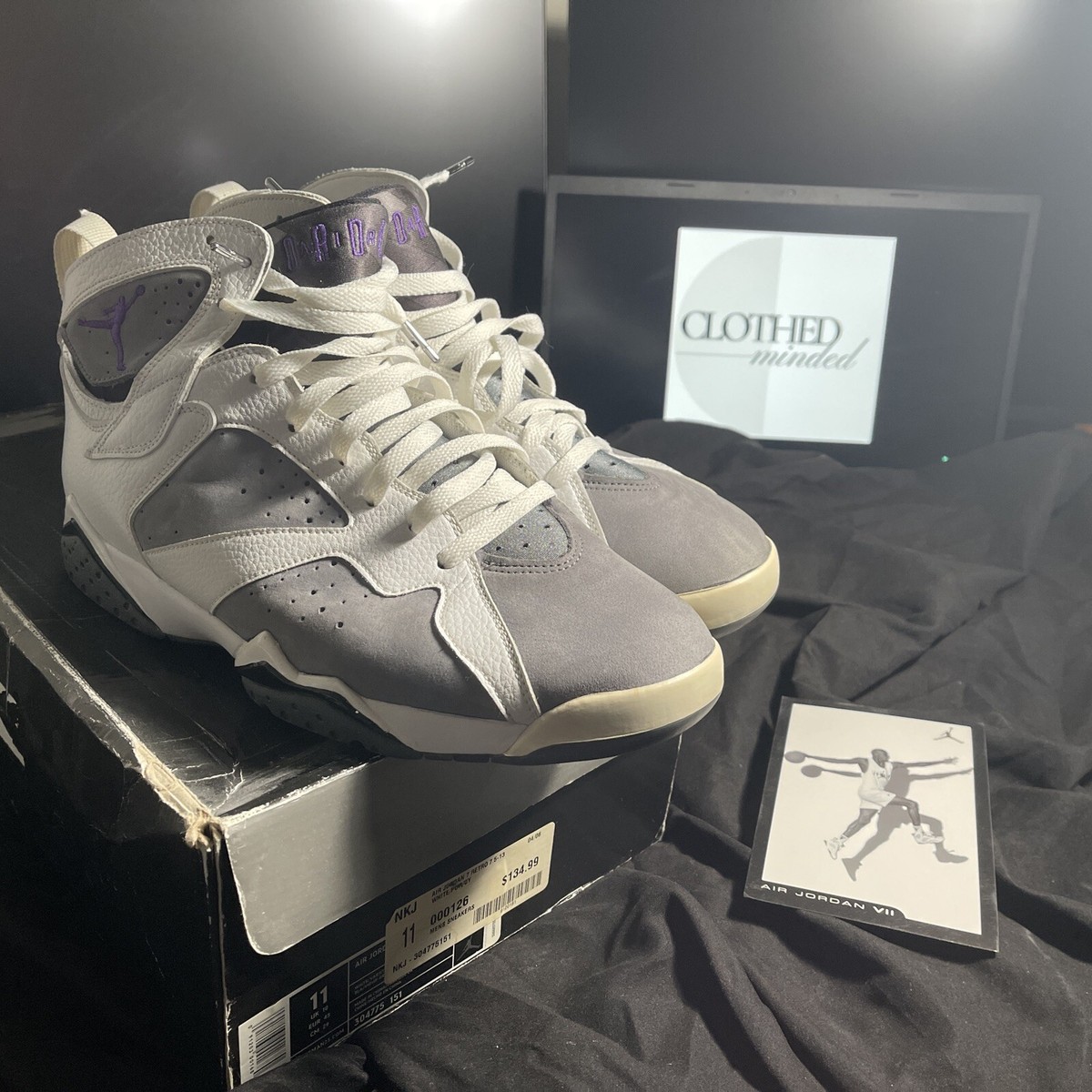 jordan 7 grey white