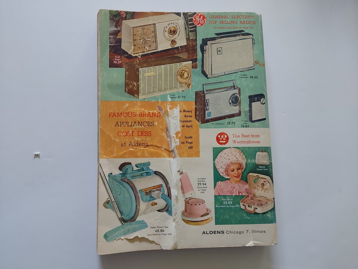 Vintage 1963 Alden's Spring and Summer Catalog, Clothes and