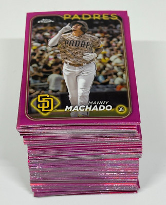 2024 Topps Chrome Pink Refractors - You Pick! Complete Your Set!