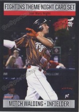 2017 Reading Fightins Theme Night Mitch Walding RC Rookie Phillies