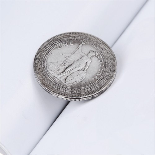 Dia-45mm-1911-Samurai-Holding-a-fork-Metal-Old-Coin-Commemorative-Coins-Silver