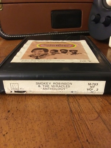 Smokey Robinson & The Miracles "Anthology" 8 track tape new splice - Picture 4 of 5