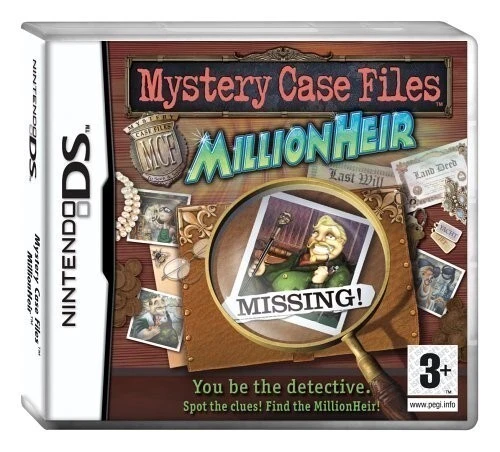 Nintendo DS Spiel - Mystery Case Files: MillionHeir DE/EN mit OVP - Bild 1 von 1