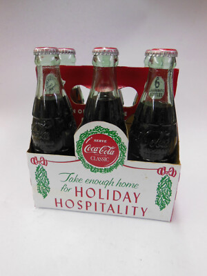 Coca-Cola クラシックボトル 500ml 6本セット Coca-Cola Classic COKE Soda Pop, Refreshing Taste, 8 fl oz Glass
