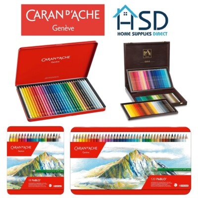 Caran d'Ache Pablo Professionelle Künstler Farbstifte Dose Sets 12/18/30/40/80