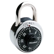 Master Lock Combination Lock Padlock 1525 Black Guard V30