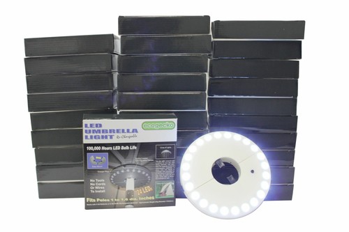 30er Pack superhelle LED Schirmstange Licht, Camping Licht, Pool & Terrassen Licht - Bild 1 von 5