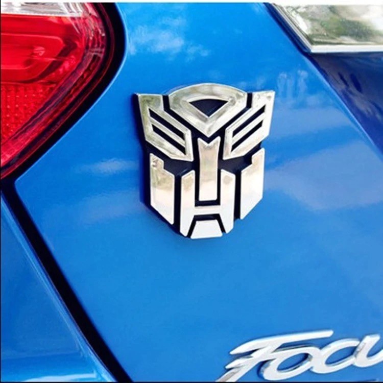 4pcs 3D METAL Transformers Emblem Autobots Optimus Prime Car - Foto 7