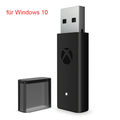 Für Wireless Xbox One Controller Adapter Empfänger Stick Windows 10 PC USB DE