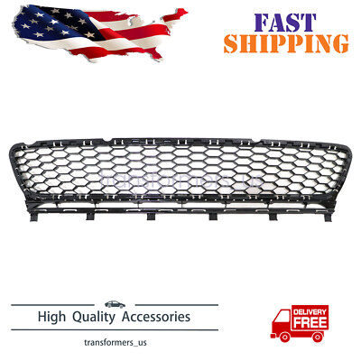 VW1036134 New Black Front Bumper Cover Grille Fits 2015-2017 Volkswagen