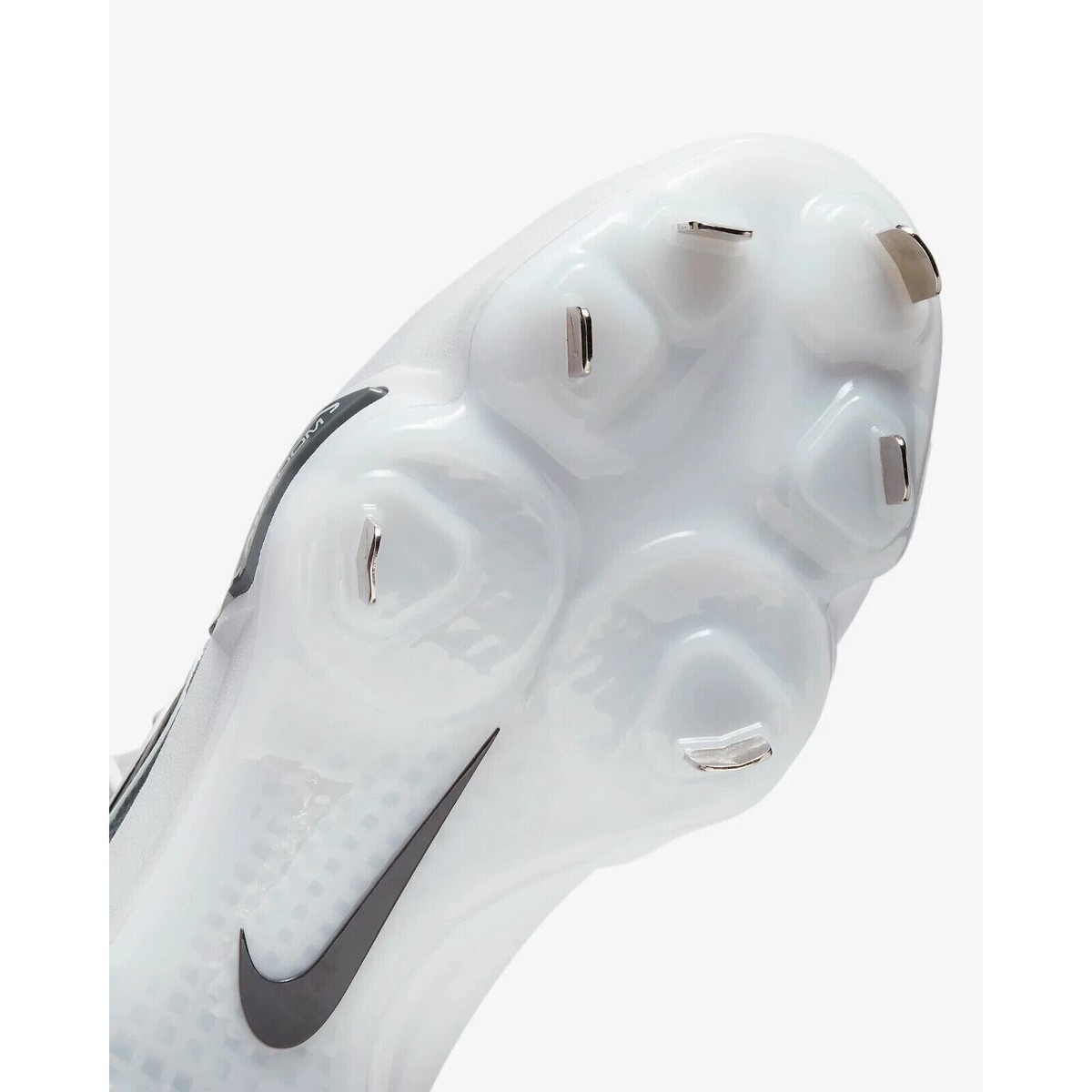 Nike Force Zoom Trout 9 Elite Baseball Metal Cleats Grey  display picture 1