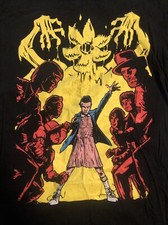 Stranger Things Loot Crate Eleven Graphic T-Shirt Women s L/Blk READ DESC.