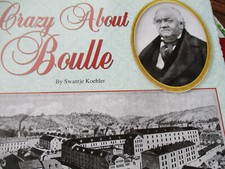 12p Boulle Biedermeir Kestner Doll Furniture History Article CRAZY ABOUT/Koehler