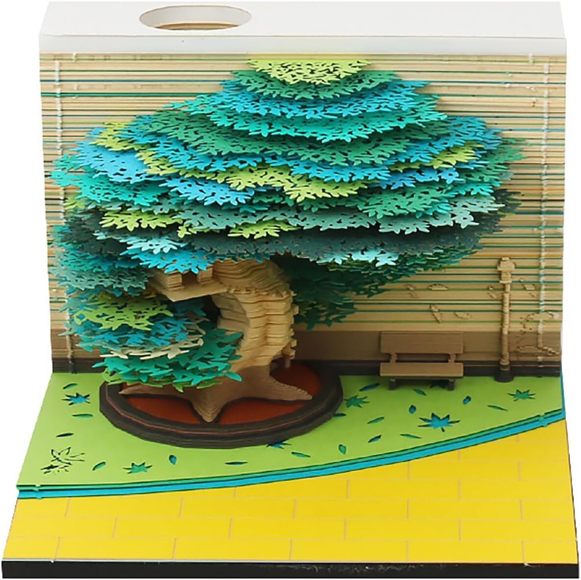 3D Art Memo Pad Notepad Non-Sticky Notes Paper Carving Convenience Stickers-image