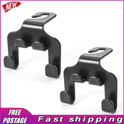 2Pcs Double-Head Phone Hanger Car Headrest Hook Phone Holder Phone Holder Rack
