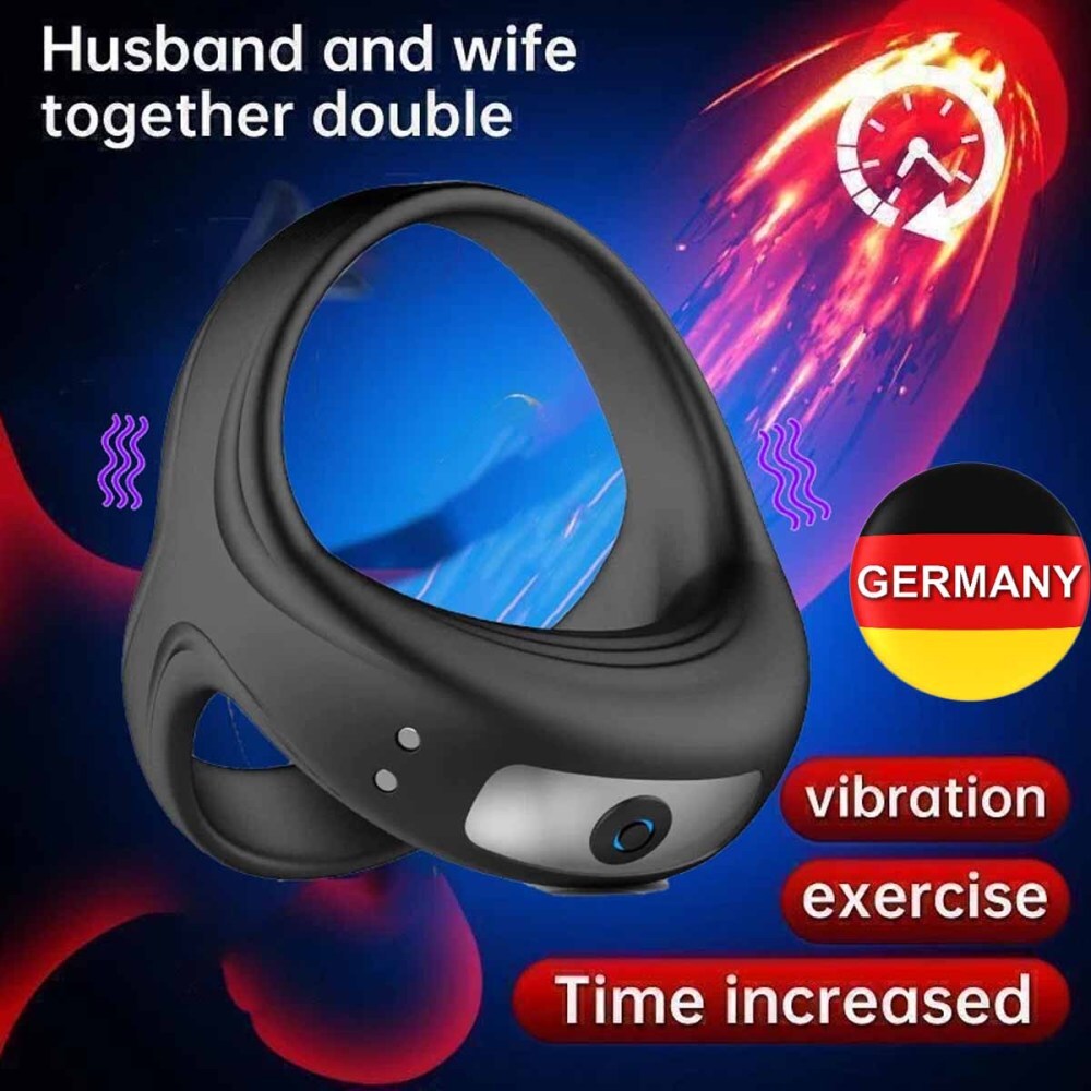 Penisring Vibrator Penis Ring Sex spielzeug für Männer Paare Penis Massagegerät