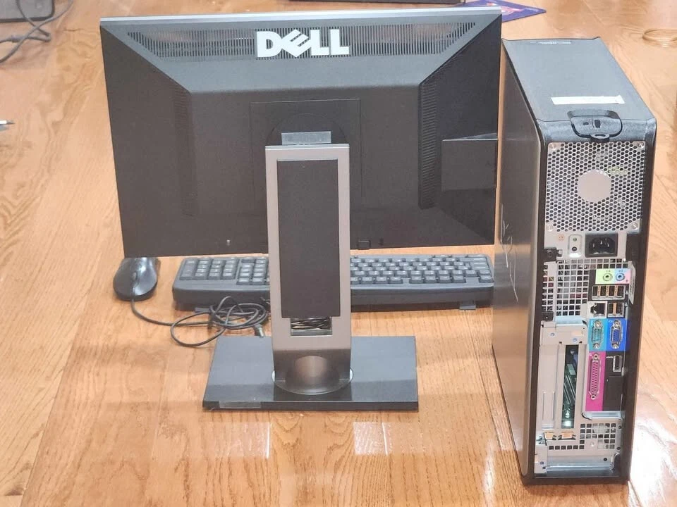 Dell 780-PC, 19" monitor, keyboard. - Image 3 of 3