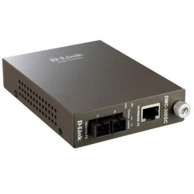 NEW D-Link 100BaseTX to 100BaseFX Media Converter Multimode 1310nm 2km