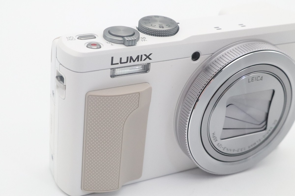 Panasonic LUMIX DMC-TZ85 White - TOP MINT - 4K Video - WiFi