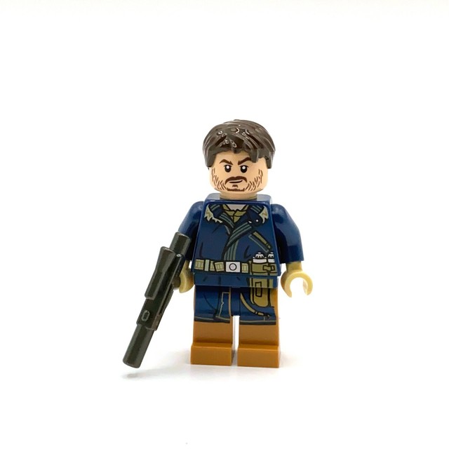 LEGO Star Wars Rogue One Cassian Andor (dark Blue Coat) Minifigure ...